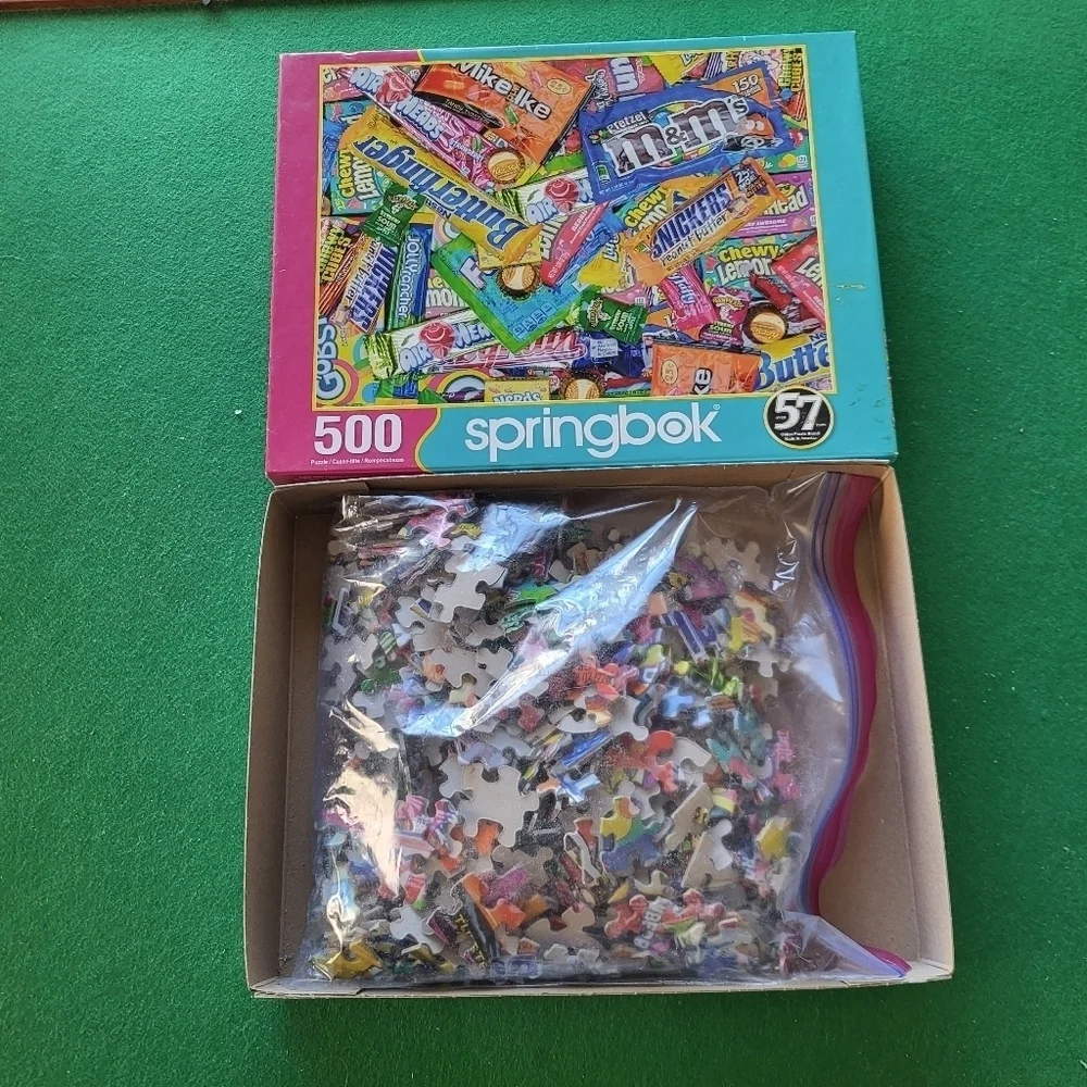 Springbok Sweet Tooth 500 Piece Jigsaw Puzzle All Ages